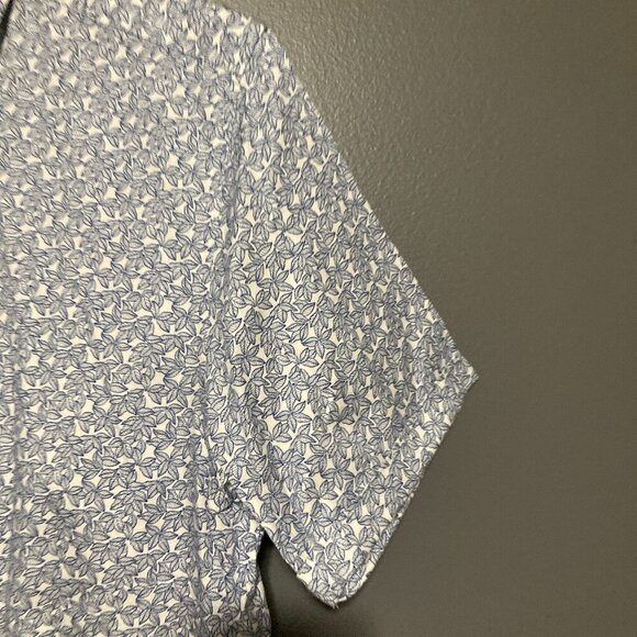 Ted Baker London Blue Patterned Men's Polo Shirt - Picture 4 of 8